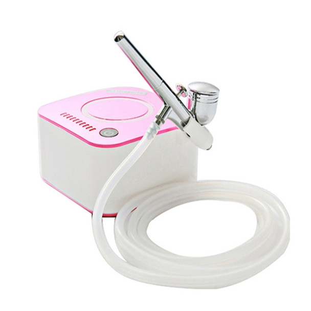 BS-1801 Portable Water Oxygen Apparatus for Home Beauty Nano Sprayer Water Supplementary Instrument, Automatic Alcohol Aprayer, US Plug(Pink)