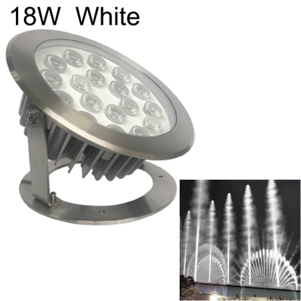 18W Square Park Landscape LED Underwater Light Pool Light(White Light)