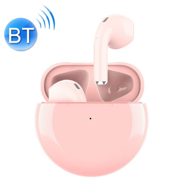 mini Q2 Bluetooth 5.0 Touch Wireless Bluetooth Earphone with Charging Box, Support Call & Siri & Cancel Dial (Pink)