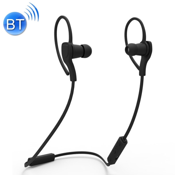 BT-H06 Sports Style Magnetic Wireless Bluetooth In-Ear Headphones V4.1 (Black)