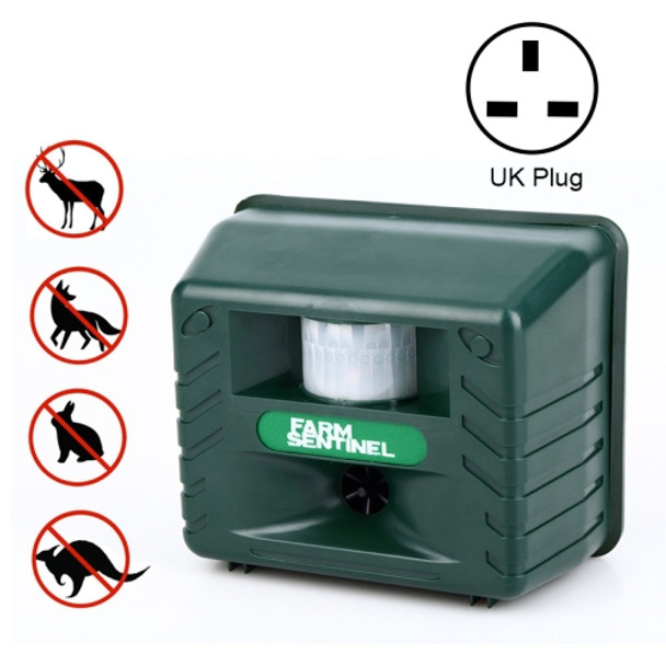 SK131 High-power Ultrasonic Electronic Rat Repeller Analog Alarm Sound Intelligent Pest Killer, UK Plug