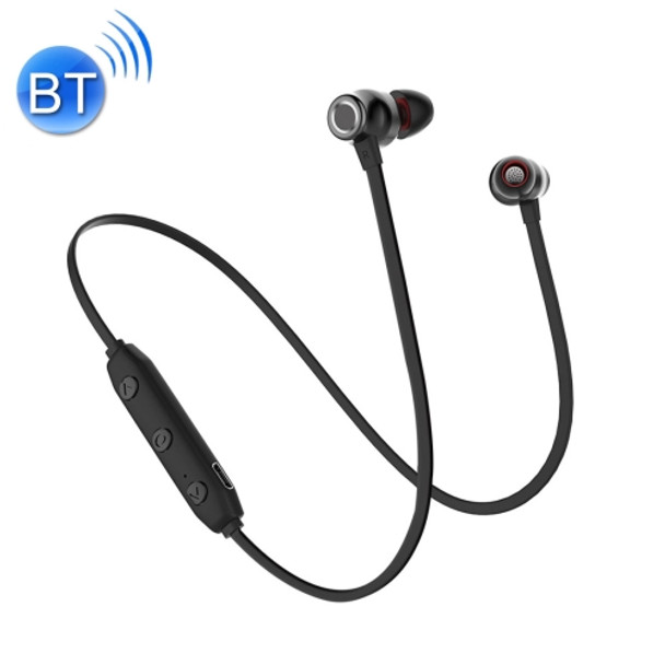 XRM-X5 Sports IPX4 Waterproof Magnetic Earbuds Wireless Bluetooth V4.1 Stereo In-ear Headset, For iPhone, Samsung, Huawei, Xiaomi, HTC and Other Smartphones(Black)