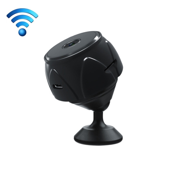 WD8S Wireless Smart Mini Camera, Support Infrared Night Vision & Motion Detection(Black)