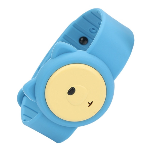 WT-M4 ABS+Silica Gel Children Mosquito Repellent Wristband (Blue)