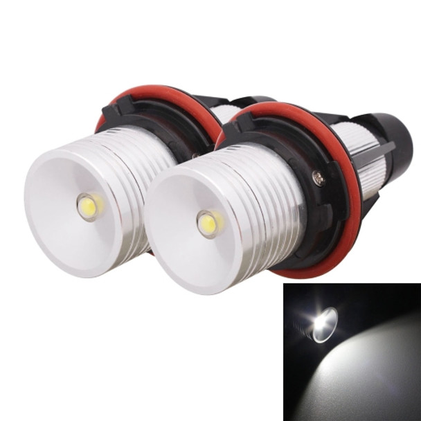 MZ E39 3W 240LM LED Super Bright Car Angel Eyes White Daytime Running Marker Light for BMW E39, DC 8-30V, 1 Pair