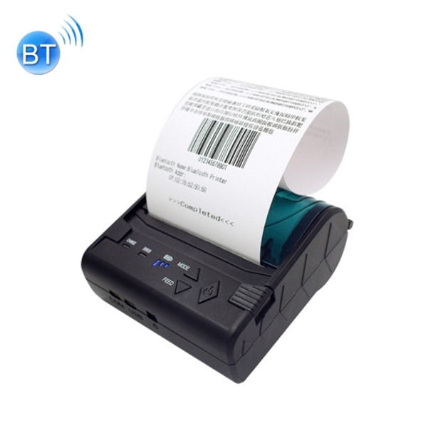 POS-8003 Portable Thermal Bluetooth Ticket Printer，Max Supported Thermal Paper Size：80x50mm
