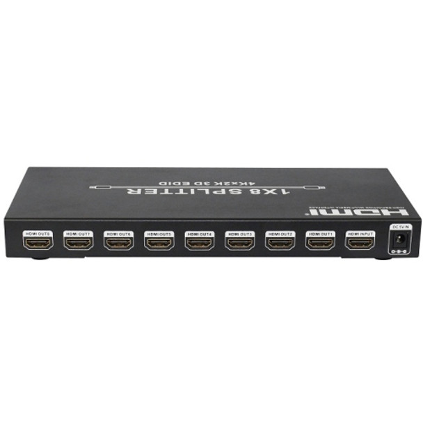 HDV-9818 Mini HD 1080P 1x8 HDMI V1.4 Splitter with EDID for HDTV / STB/ DVD / Projector / DVR