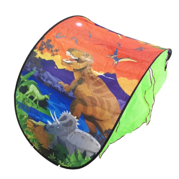 Folding Childrens Tent Dream Starry Tent Indoor Bed With Mosquito Net(Dinosaur Paradise)