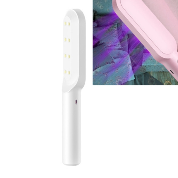 Brush Style Portable Ultraviolet Disinfection Lamp Mini Household Mite Removal Germicidal Lamp(White)