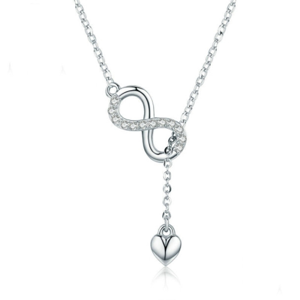 Charm S925 Sterling Silver Lady Necklace