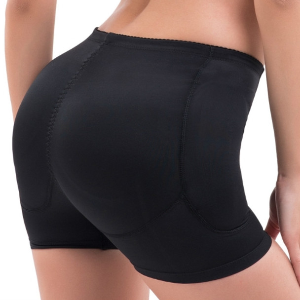 Full Buttocks and Hips Sponge Cushion Insert to Increase Hips and Hips Lifting Panties, Size: XXL(Black)