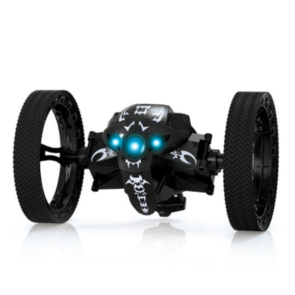 2.4G Bouncing Car Robot Intelligent Remote Control Stunt Creative Off-road Vehicle Toy, Color:Black