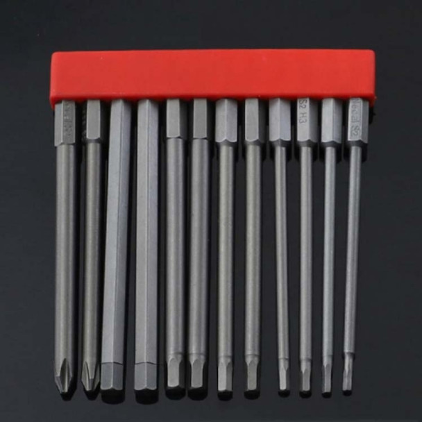 12 PCS / Set Screwdriver Bit With Magnetic S2 Alloy Steel Electric Screwdriver, Specification:12