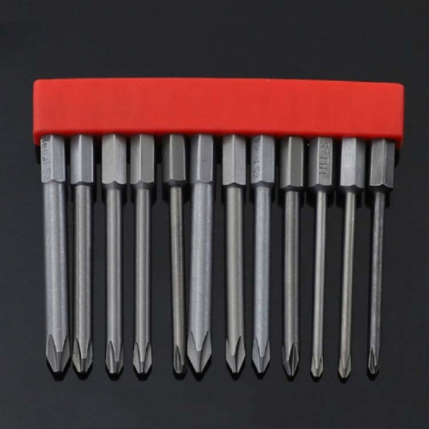 12 PCS / Set Screwdriver Bit With Magnetic S2 Alloy Steel Electric Screwdriver, Specification:7