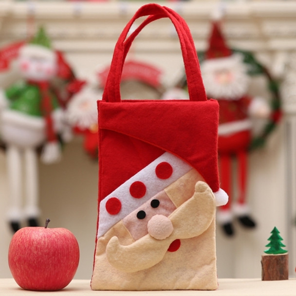 5 PCS Christmas Tote Bag Decoration Supplies Child Gift Bag(Senior)