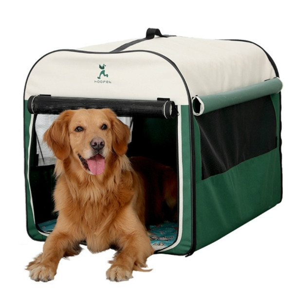 Hoopet Pet Tent Composite Cloth Four Seasons General Indoor & Outdoor Pet Nest, Specification:L( Green)