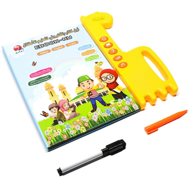 Early Learning Puzzle Learning Malay English Arabic Trilingual Children Audio Reading Book