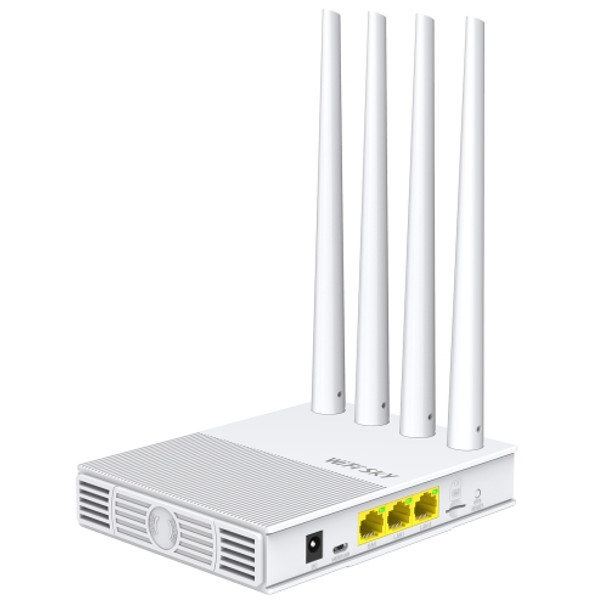 COMFAST WS-R642 300Mbps 4G Household Signal Amplifier Wireless Router Repeater WIFI Base Station with 4 Antennas, Asia Pacific Edition
