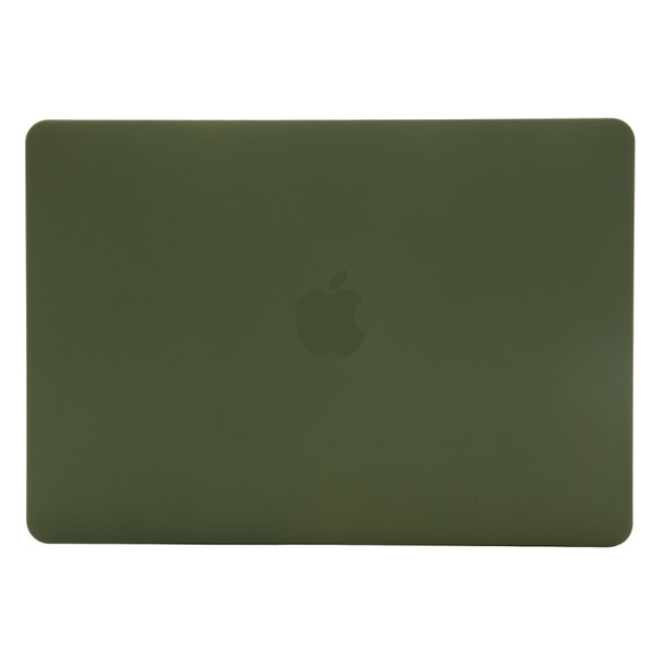 Cream Style Laptop Plastic Protective Case for MacBook Pro 13.3 inch A1708 (2016 - 2017) / A1706 (2016 - 2017)(Green)