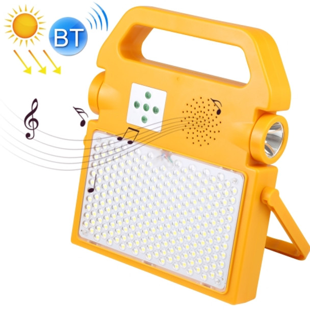 Solar Powered Bluetooth Speaker Multi-function LED Floodlight