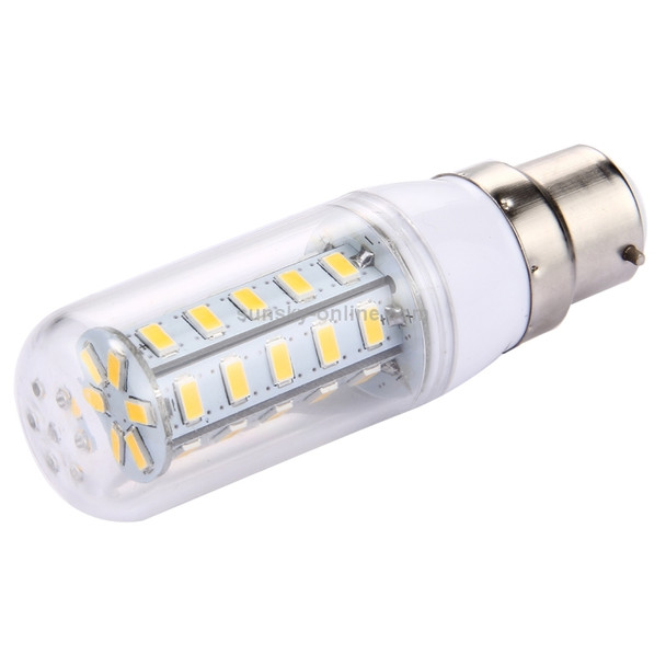 B22 3.5W 36 LEDs SMD 5730 LED Corn Light Bulb, AC 110-220V (Warm White)