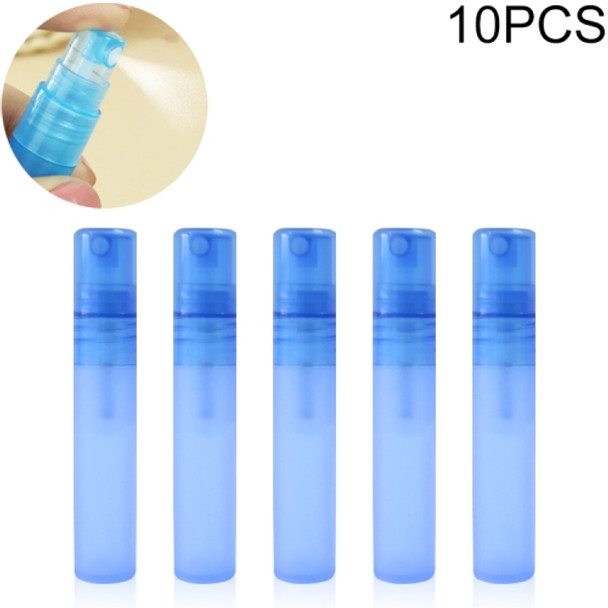 10 PCS 5ml Disinfection Mask Spray Bottle Empty Bottle(Blue)