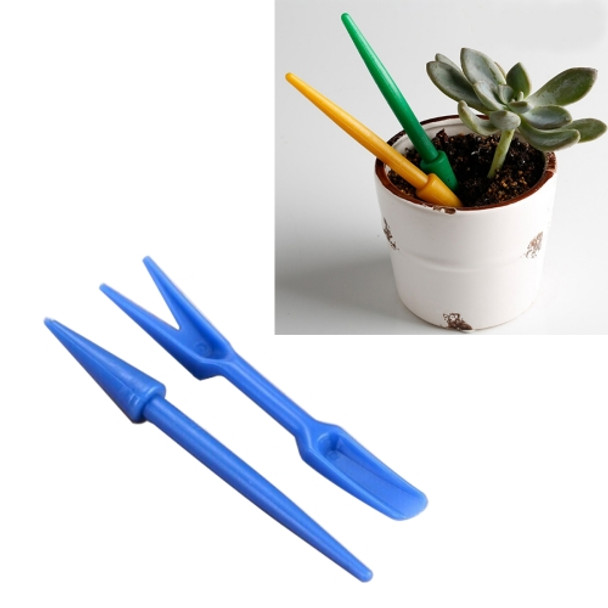 15 PCS 2 in 1 Home Gardening Transplanting Device Planters Dig Tool for Seedling Garden Nursery Trays, Random Color Delivery