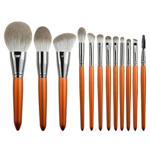 12 in 1 Soft Quick-drying Makeup Brush Set for Beginner, Exterior color: 12 Makeup Brushes