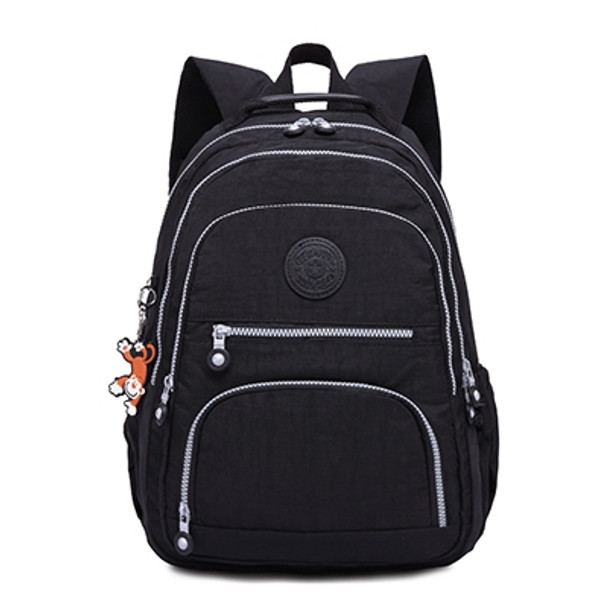 Backpacks School Backpack for Teenage Girls Female Laptop Bagpack Travel Bag, Size:33X16X47cm(T1377 Black)