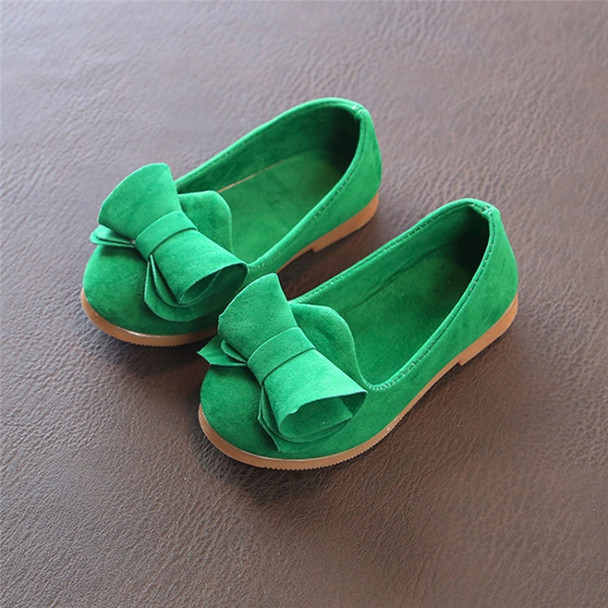 Baby Girls Bowknot Sandals Toddler Children Casual Princess Shoes(Green)