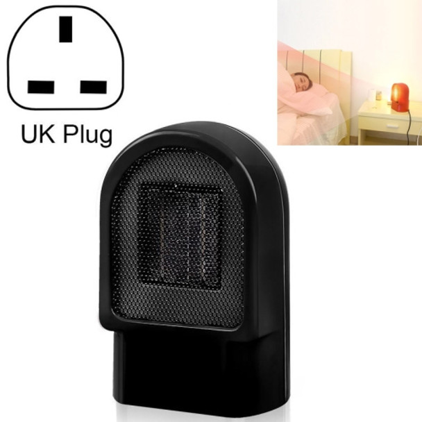 Dormitory Desktop Mini Heater, Plug Type:UK Plug(Black)