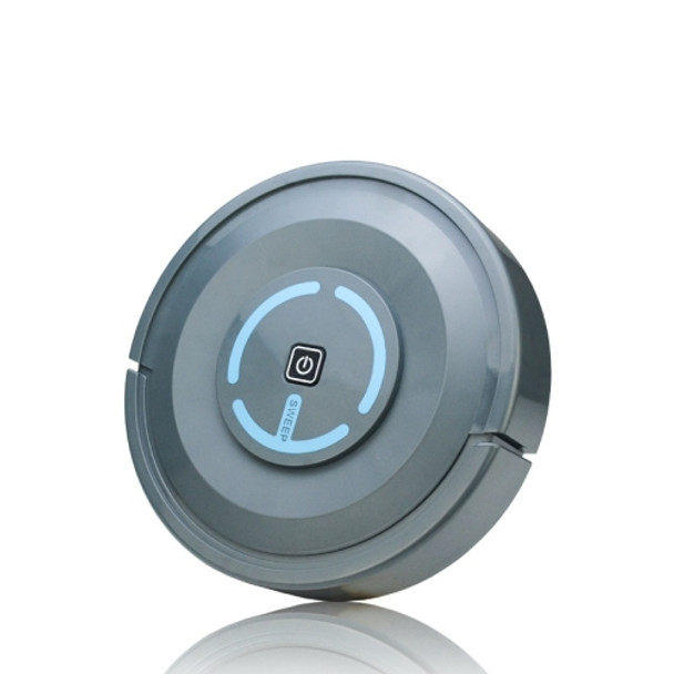 Smart Mini Sweeping Robot Lazy Household Cleaner, Specification:Battery Version(Gray)