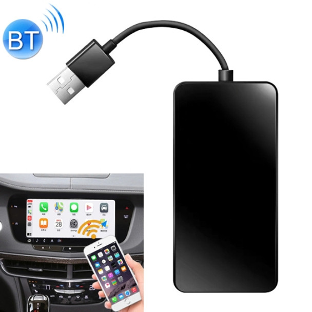 Navigation Interconnection Wired To Wireless Carplay Module Box for Apple, Suitable for Land Rover Jaguar(Black Square)