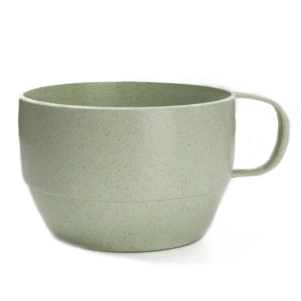 Wheat Straw Coffee Cup Tea Milk Breakfast Cups(Green)