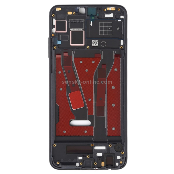 Front Housing LCD Frame Bezel Plate for Huawei Honor 8X (Black)