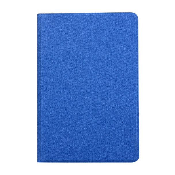 Universal Voltage Craft Cloth TPU Protective Case for iPad Mini 4 / 5, with Holder(Blue)