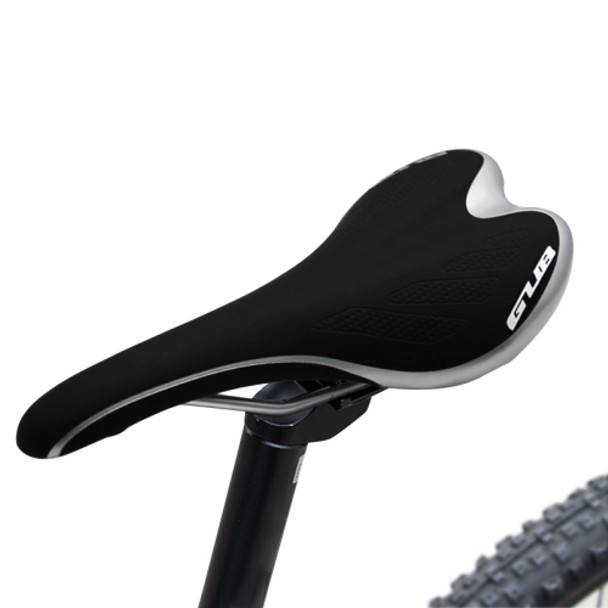 GUB 3083 Microfiber Leather Mountain Road Bike Saddle(Silver)