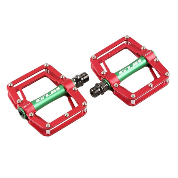 GUB GC010 MTB Bicycle Pedals(Red)