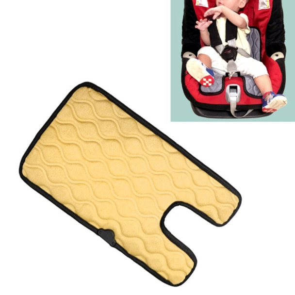 Universal Baby Car Cigarette Lighter Plug Seat Cover Warm Seat Heating Baby Electric Seat Heating Pad, Size: 215x(330+130)x8mm (Beige)