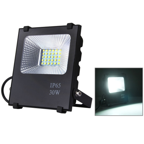 30W IP65 Waterproof LED Floodlight , 2700-6500K SMD-5054 Lamp, AC 85-265V(White Light)