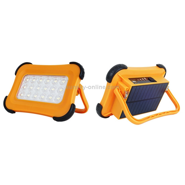 50W 32 LEDs Solar Portable Camping Light Magnetic Lighting Emergency Light with Four Levels of Brightness & Power Bank & Battery Indicator