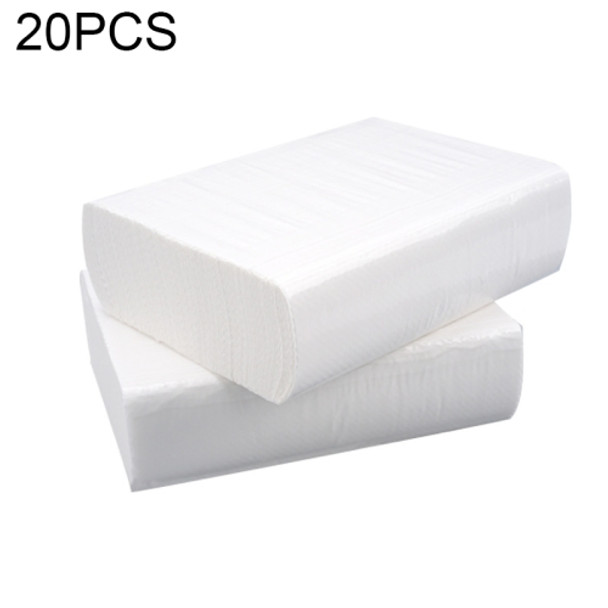20 Packs 180 Pumping Thickened Sanitary Paper Property Hotel Toilets Commercial Dry Paper