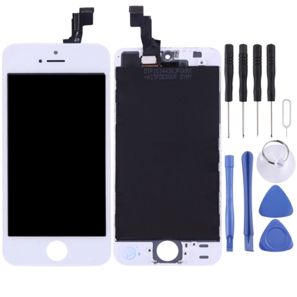 LCD Screen and Digitizer Full Assembly for iPhone SE(White)