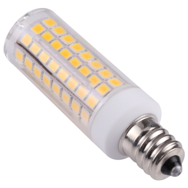 E12 102 LEDs SMD 2835 2800-3200K LED Corn Light, AC 110V(Warm White)