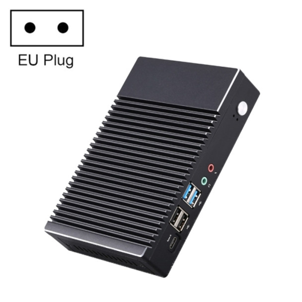 K1 Windows 10 and Linux System Mini PC without RAM and SSD, AMD A6-1450 Quad-core 4 Threads 1.0-1.4GHz, EU Plug