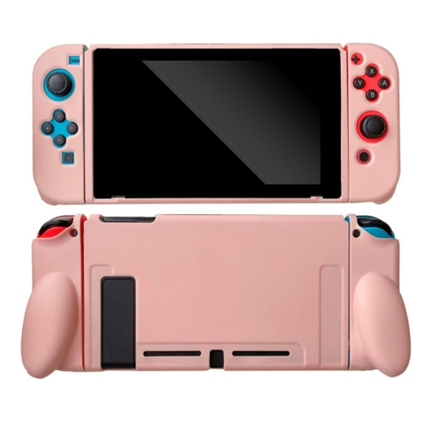 For Nintendo Switch Pure Color Shockproof TPU Case(Pink)