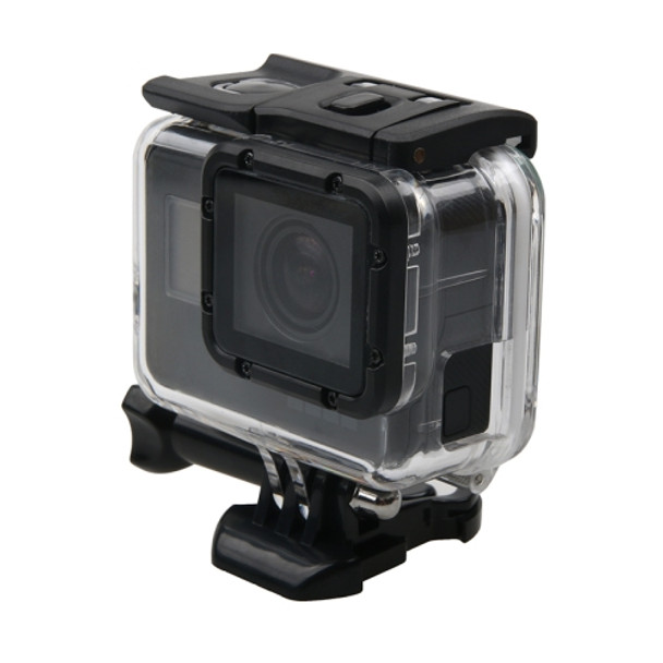 For GoPro HERO7 Black /6 /5  Skeleton Housing Protective Case + Hollow Back Cover with Buckle Basic Mount & Screw