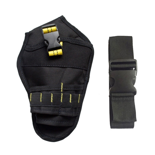 900D Oxford Cloth Kit Waist Bag Electrician Storage Bag, Specification: Black Yellow Line + Belt