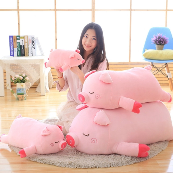40-100cm Bigger Size Toys Cartoon Pink Pig Plush Toys Pillow Soft Cushion Chinese Zodiac Pig Doll Birthday Gift, Height:80cm(Pink)