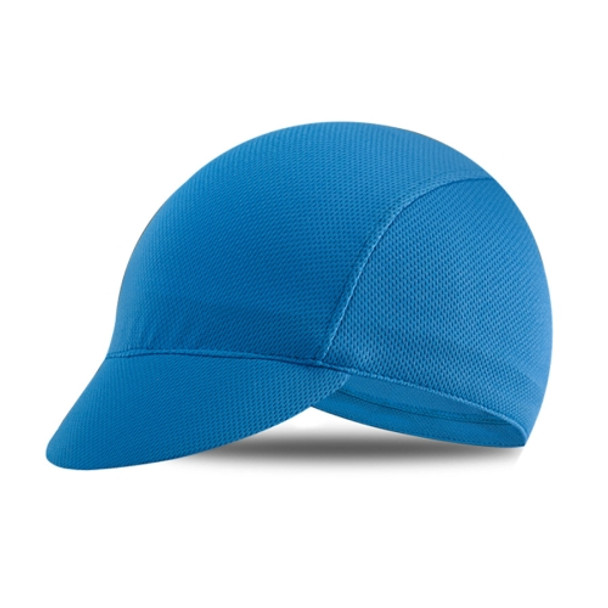 WG0002 Outdoor Cycling Small Cap Sunscreen Dust-Proof Shading Bicycle Cloth Cap(Blue)